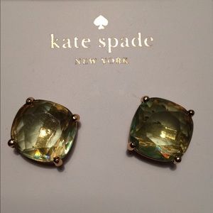 Mediterranean Blue Kate Spade earrings (brand new)
